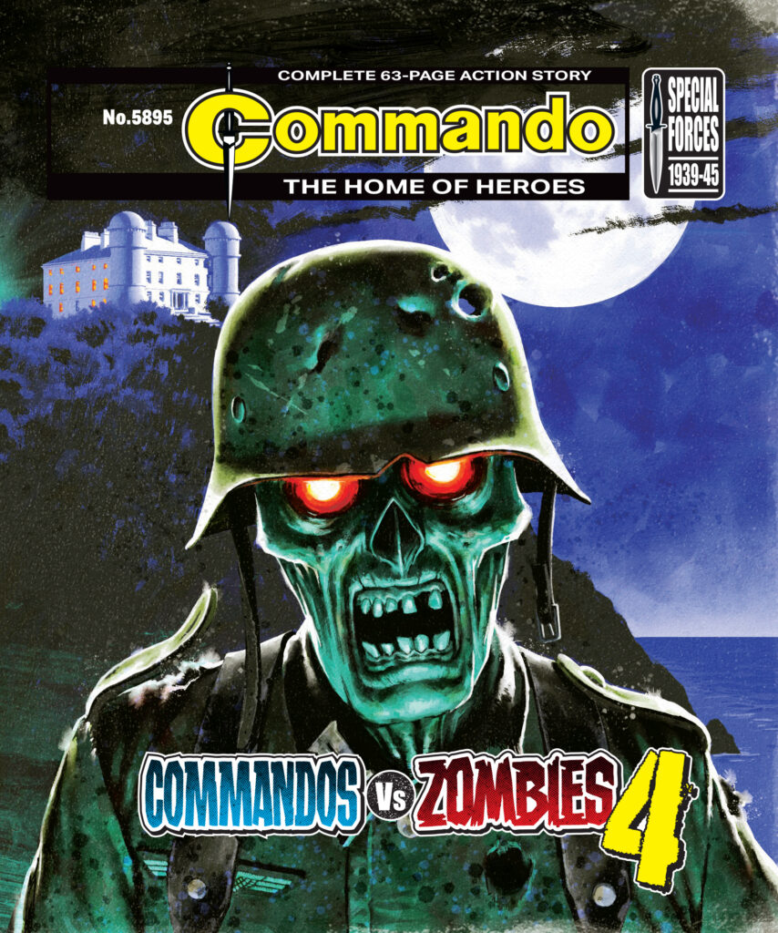Commando 5895 (Home of Heroes): Commando vs Zombies 4
Story: Georgia Standen Battle | Art: Vicente Alcazar | Cover: Neil Roberts