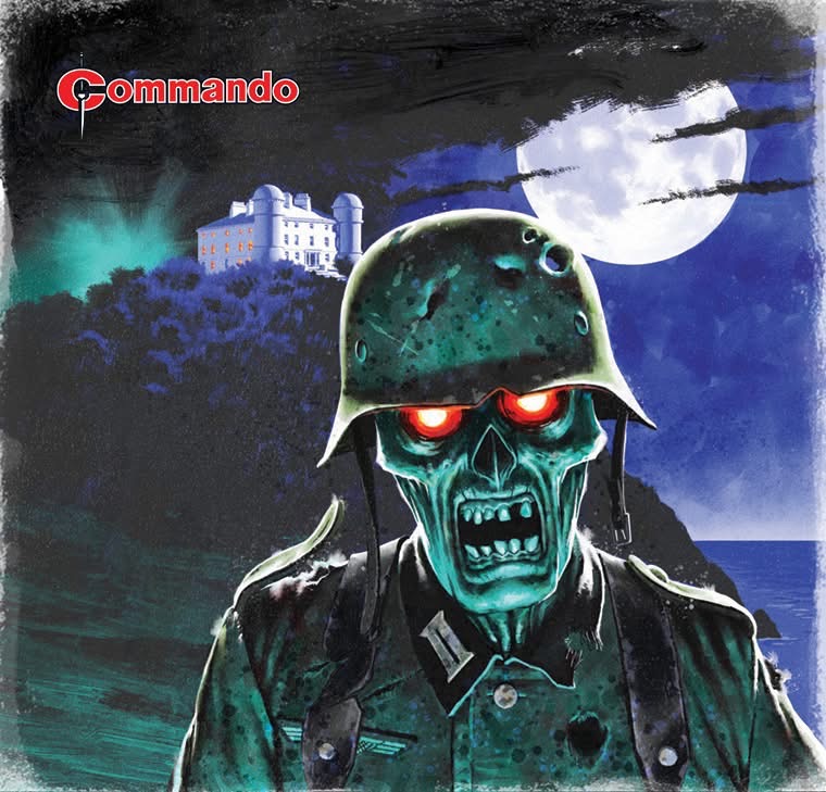 Commando 5895 (Home of Heroes): Commando vs Zombies 4 Story: Georgia Standen Battle | Art: Vicente Alcazar | Cover: Neil Roberts