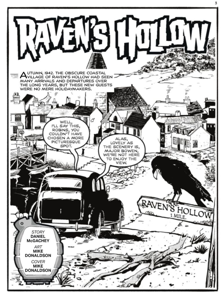 Commando 5897 (For Action and Adventure): Raven’s Hollow Story: Daniel McGachey | Art amd Cover: Mike Donaldson