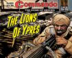 Commando 5903 - "Lions of Ypres" by Bobby Joseph. Cover from Mike Dorey's artwork, designed and coloured by Grant Wood