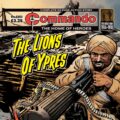 Commando 5903 - "Lions of Ypres" by Bobby Joseph. Cover from Mike Dorey's artwork, designed and coloured by Grant Wood