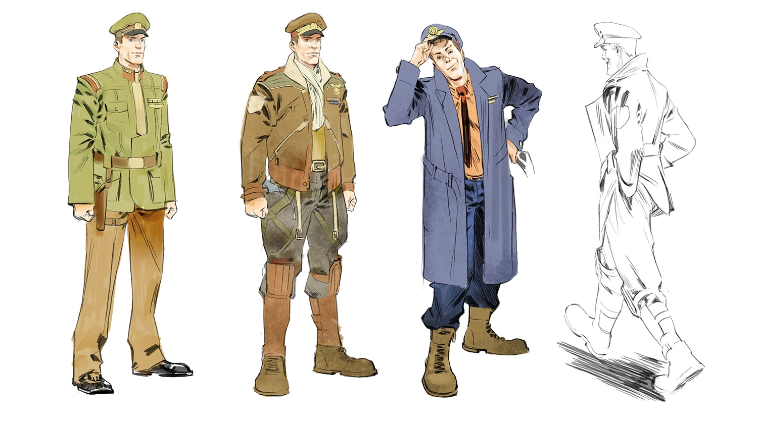 Further Dan Dare Concepts for "He Who Dares" by Alberto Foche