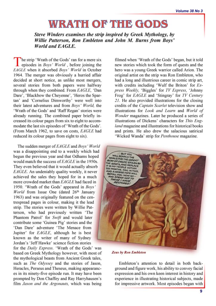EAGLE Times Volume 38 No. 3 - Sample Page