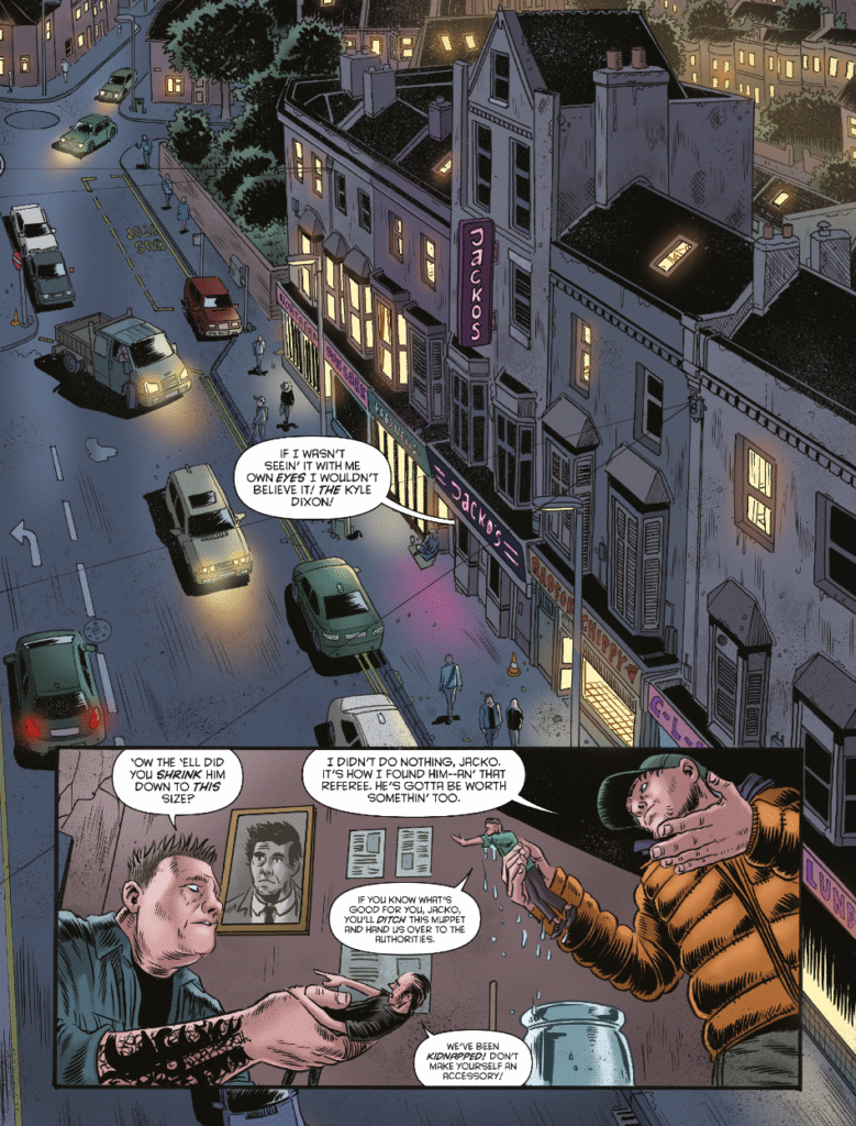 Judge Dredd Megazine 485 - ROK THE GOD by John Wagner & Alan Grant (Writer) Dan Cornwell (Artist) Jim Boswell (Colourist) Jim Campbell (Letterer)