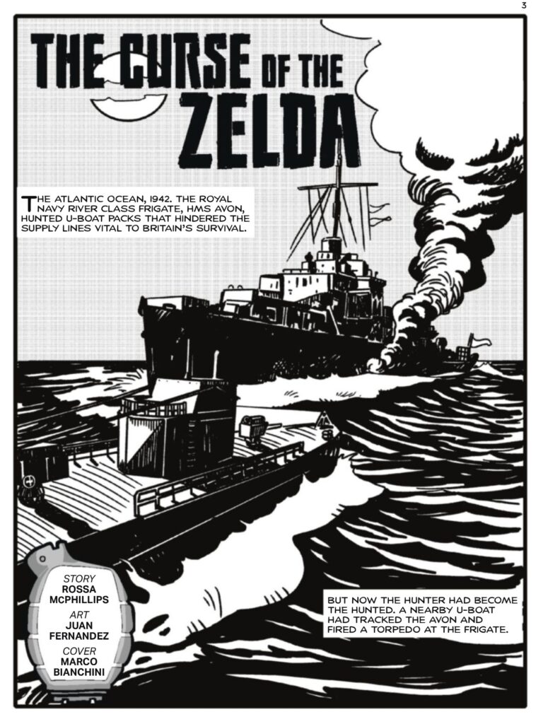 Commando 5901 (For Action and Adventure): The Curse of the Zelda Story: Rossa McPhilips Art: Juan Fernandez Cover: Marco Bianchini