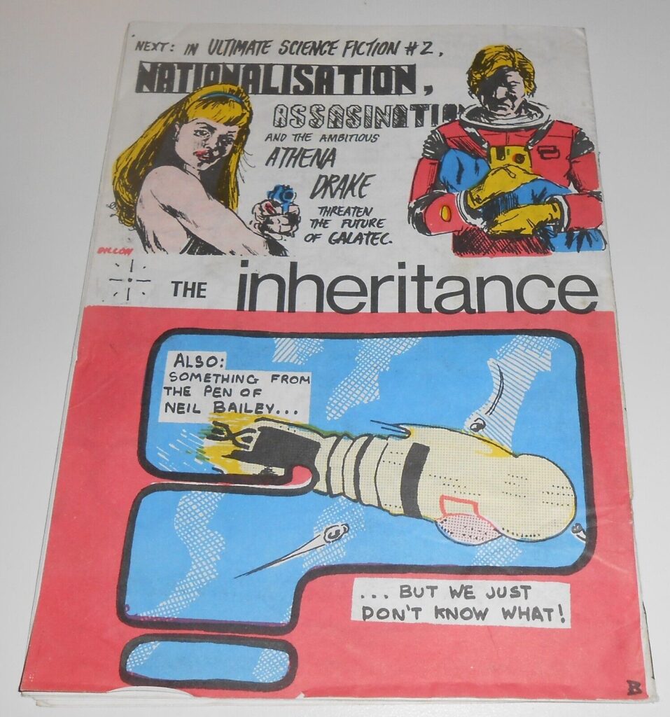 Ultimate Science Fiction #1 by Neil Bailey and Steve Dillon (1977)