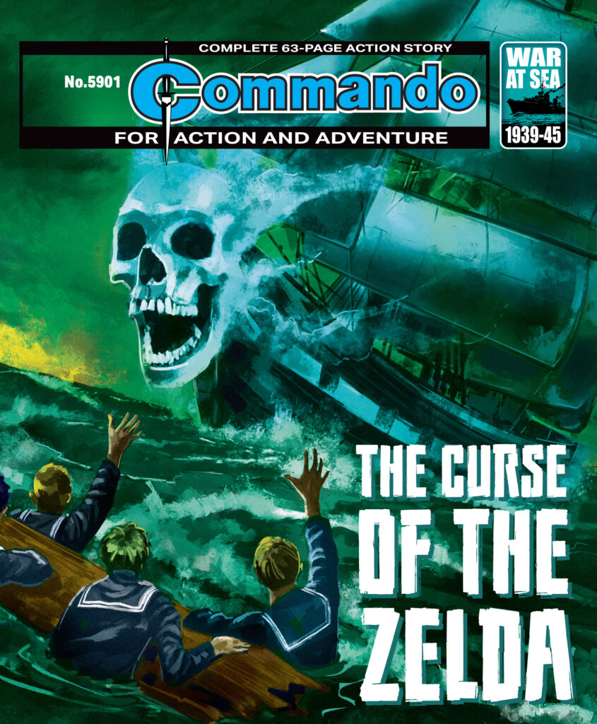 Commando 5901 (For Action and Adventure): The Curse of the Zelda
Story: Rossa McPhilips
Art: Juan Fernandez
Cover: Marco Bianchini