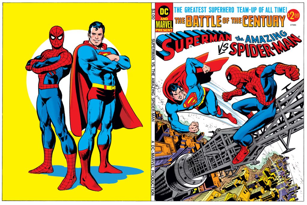 Front and Back Cover — Treasury Edition 50th Anniversary of Superman vs. The Amazing Spider-Man #1 (January 2026)
