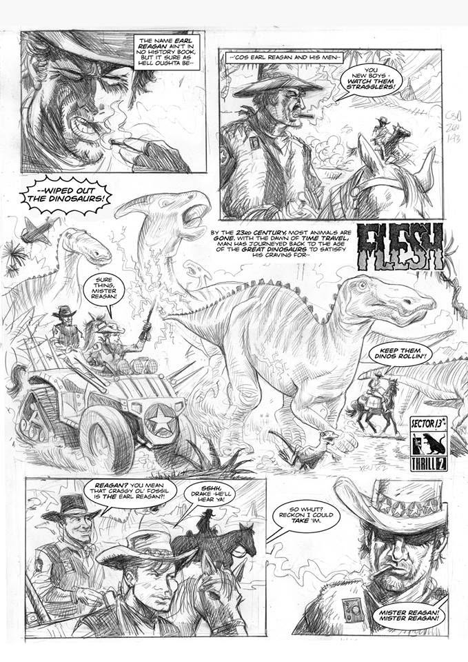 “Flesh” by John Farrelly, a Sector 13 fan presentation