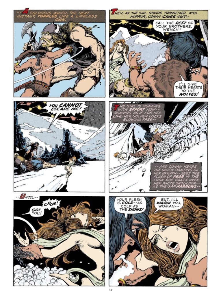 The Savage Sword of Conan: Reforged #1 - Sample Art