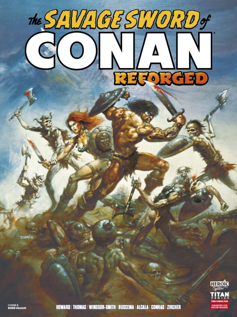 The Savage Sword of Conan: Reforged #1 - Sample Art