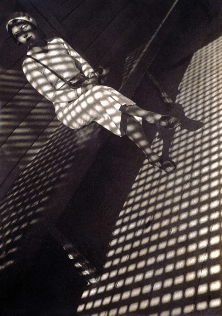 “Girl with a Leica”, 1934, photo by Alexander Rodchenko (1891-1956)