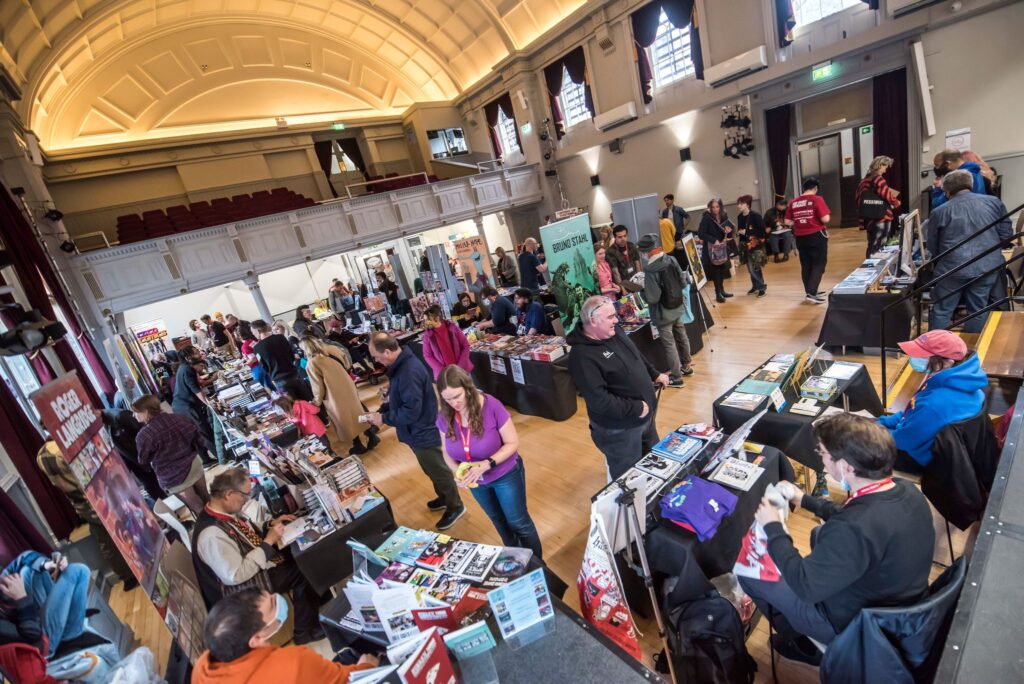 Comics Clock Tower, LICAF 2021. Photo: Chris Payne