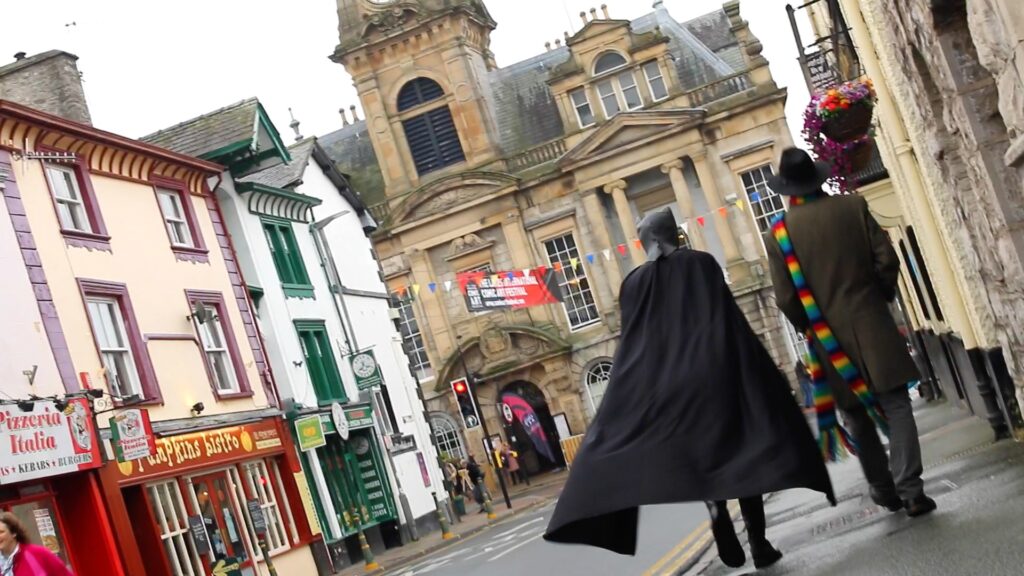 Batman stalks the streets of Kendal!