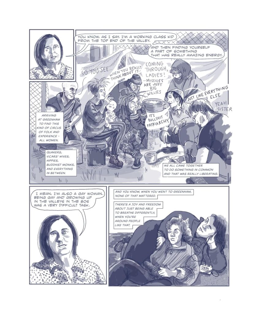 Noisy Valley by Myfanwy Tristram  | Sample Page