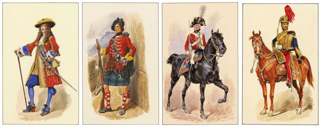 Uniforms of the British Army by Richard Caton Woodville
