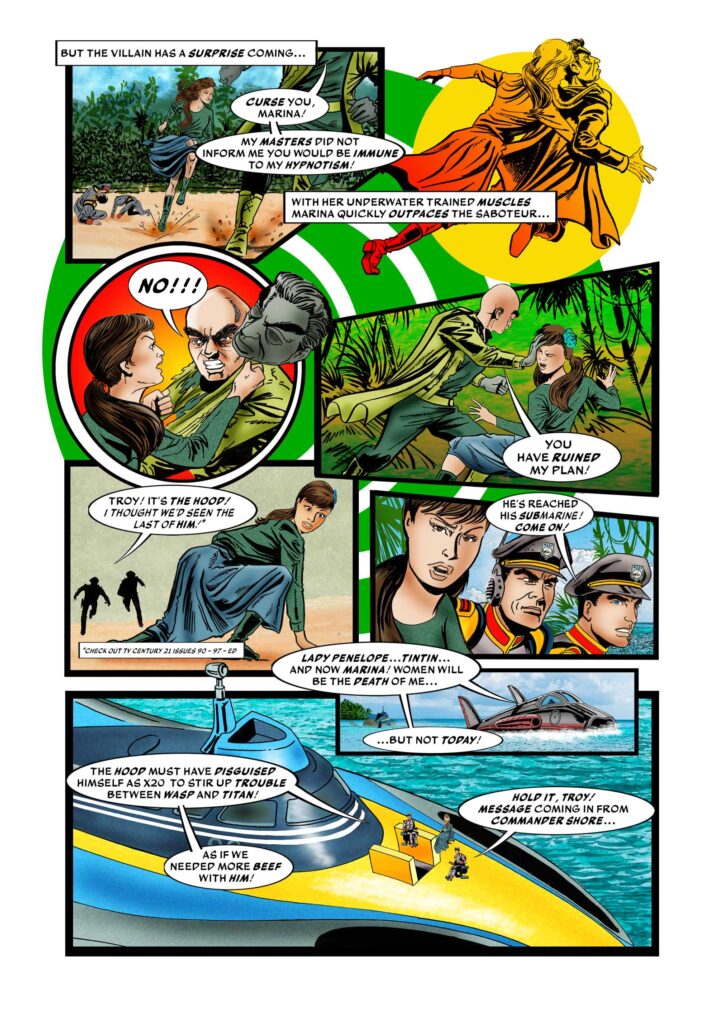 Stingray 2024 Anniversary Tribute Strip by John Freeman and Bill Storie