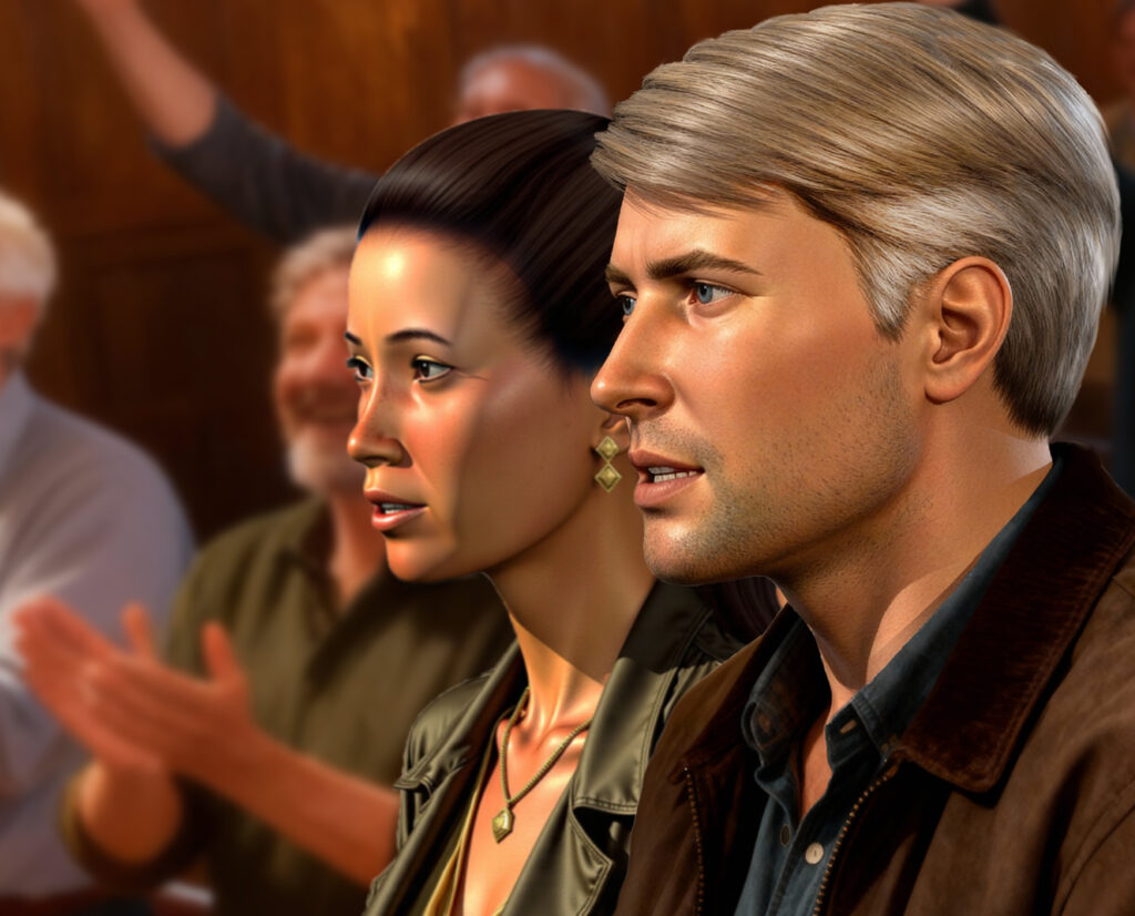 Striker's Li Ming Wong, owner of Warbury Warriors, and Nick Jarvis, get an AI update