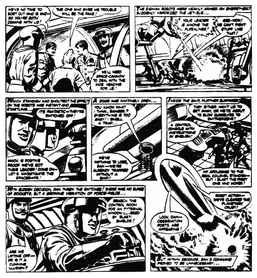 "Dan Dare: Mission to the Stars" (The People on Sunday 12th July 1964)