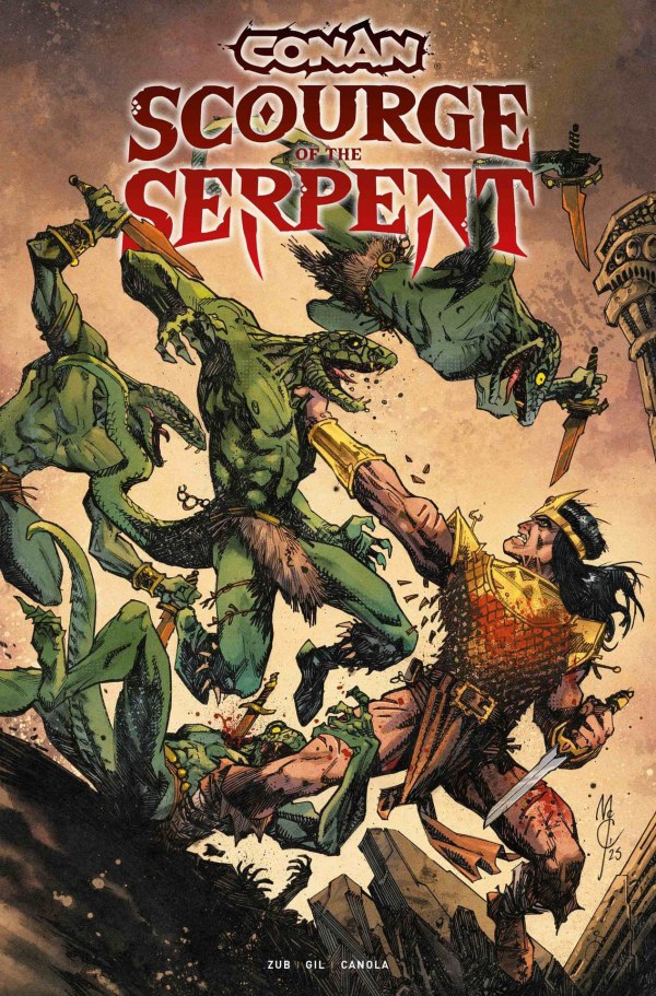 Conan - Scourge of the Serpent variant cover by John McCrea