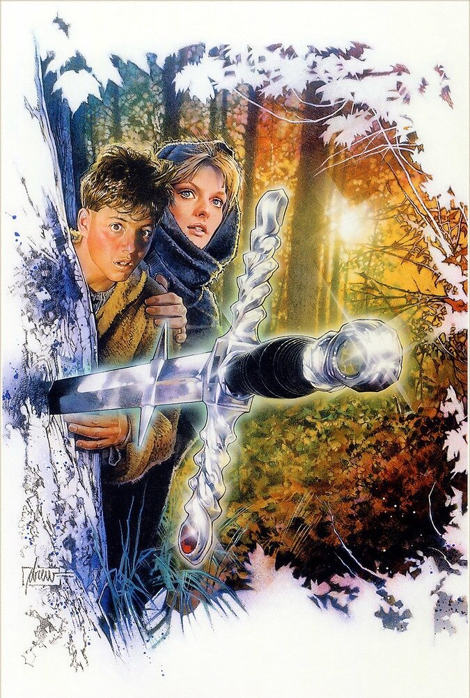 Ladyhawke art by Drew Struzan