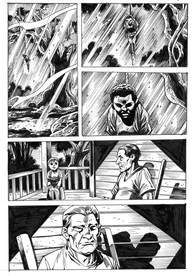 SHRIEEEK Comic Special 2024 - The Hanging Tree. Script by Alan Holloway. Art by Dell Barras