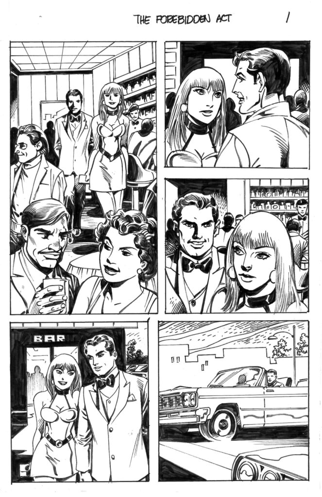SHRIEEEK Comic Special 2024 - The Forbidden Act. Script by Chris McAuley. Art by Dell Barras