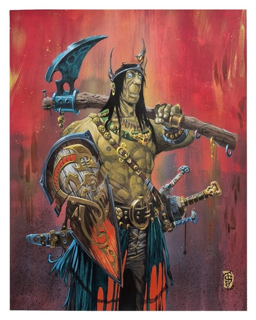 "Barbarian King" by Simon Jacob