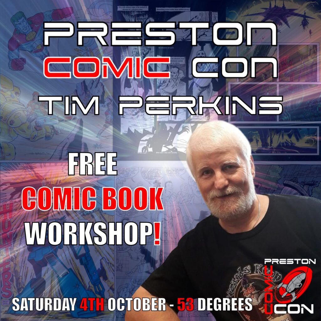 Preston Comic Con 2025 - Tim Perkins