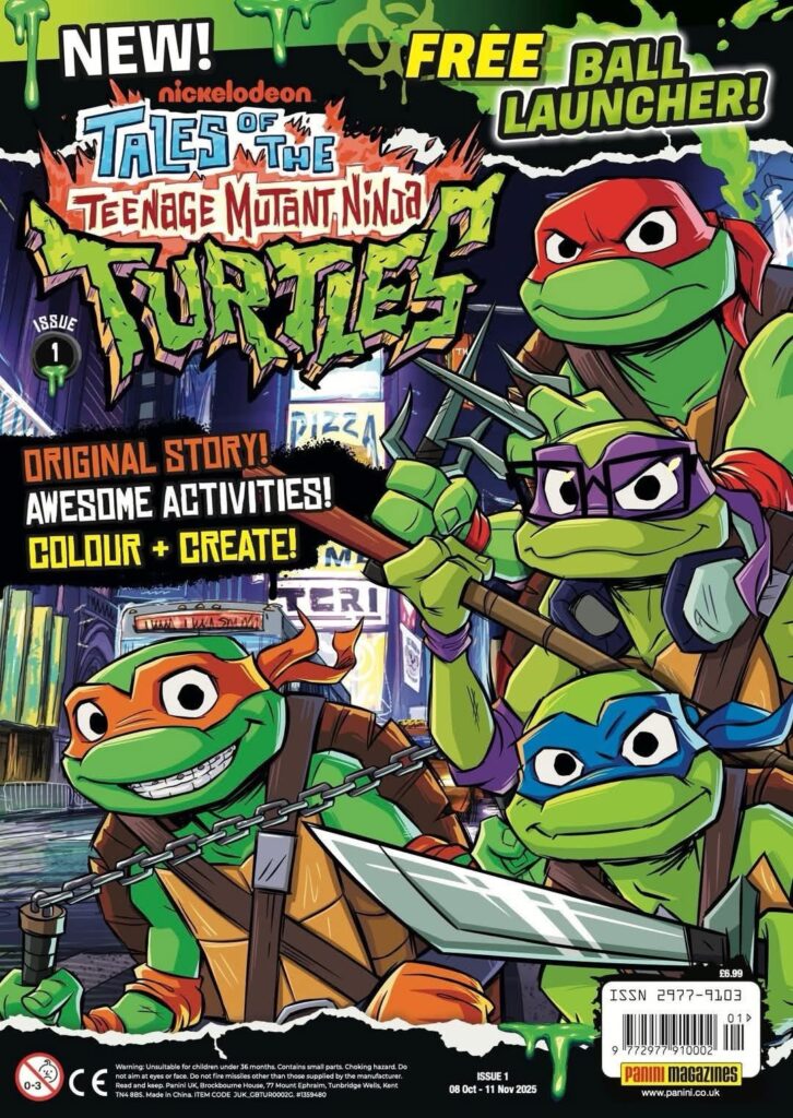 Tales of The Teenage Mutant Ninja Turtles #1 (Panini UK, 2025)