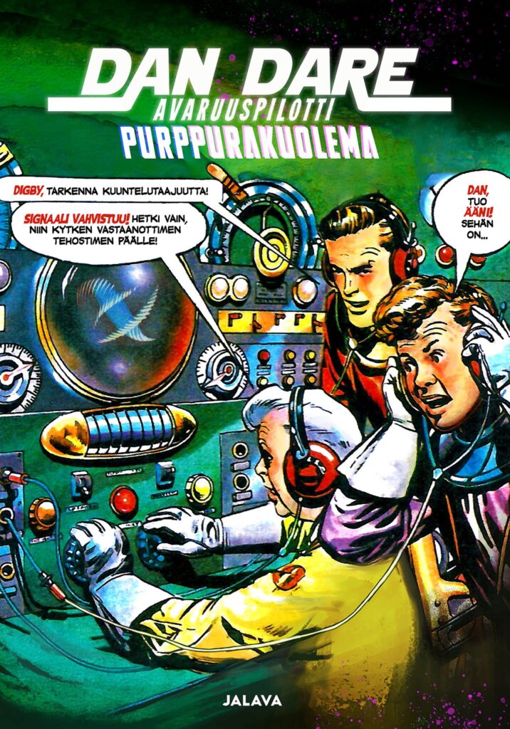 Avaruuspilotti Dan Dare - Purppurakuolema  | ISBN: 978-9518876956 | Jalava, 2025