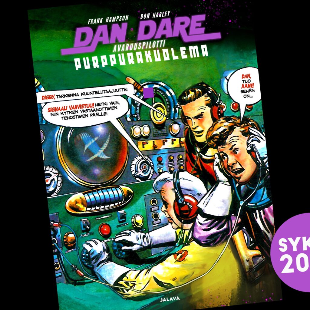 Avaruuspilotti Dan Dare - Purppurakuolema | ISBN: 978-9518876956 | Jalava, 2025