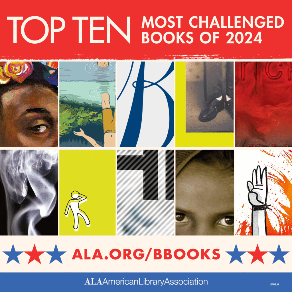 Top 10 Most Challenged Books of 2024