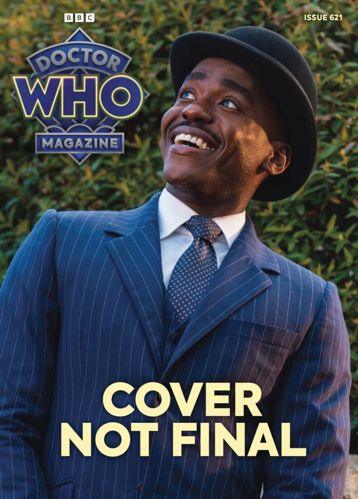Doctor Who Magazine 621 - Solicitation Cover - Not Final