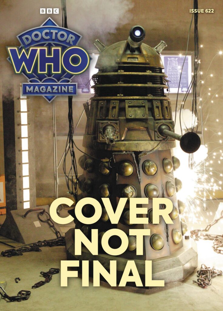 Doctor Who Magazine 622 - Solicitation Cover - Not Final