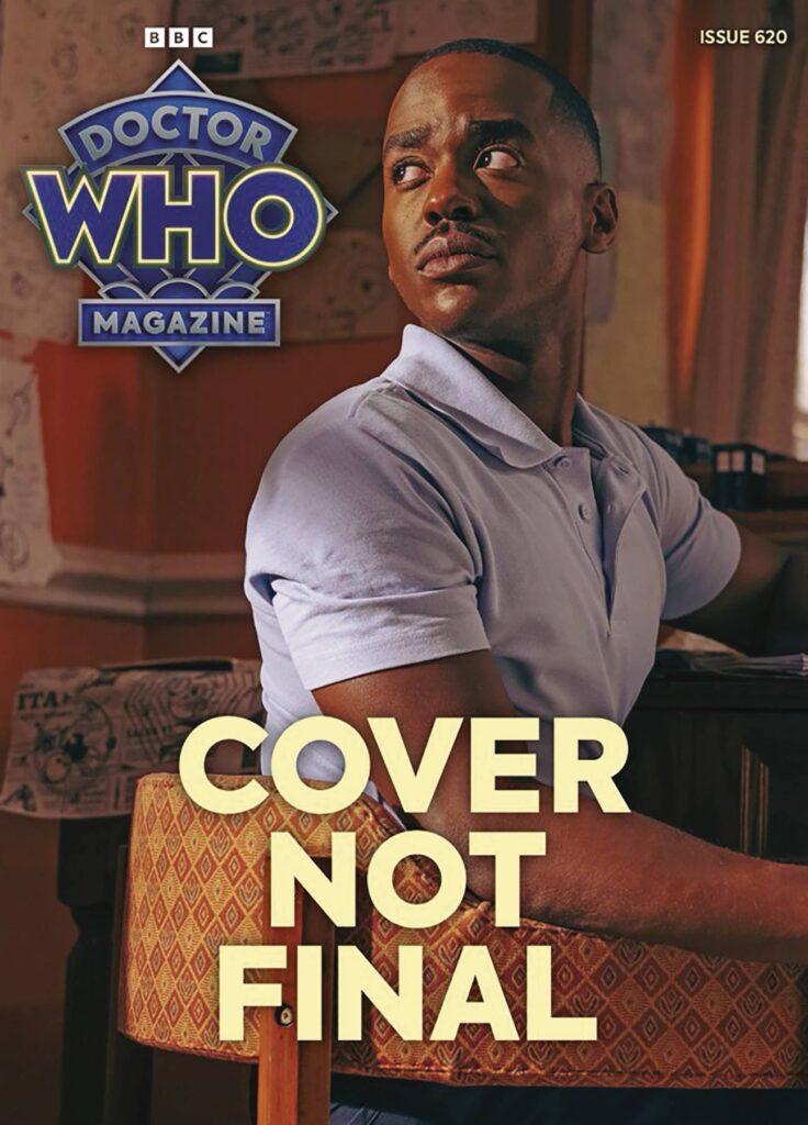 Doctor Who Magazine 623 - Solicitation Cover - Not Final
