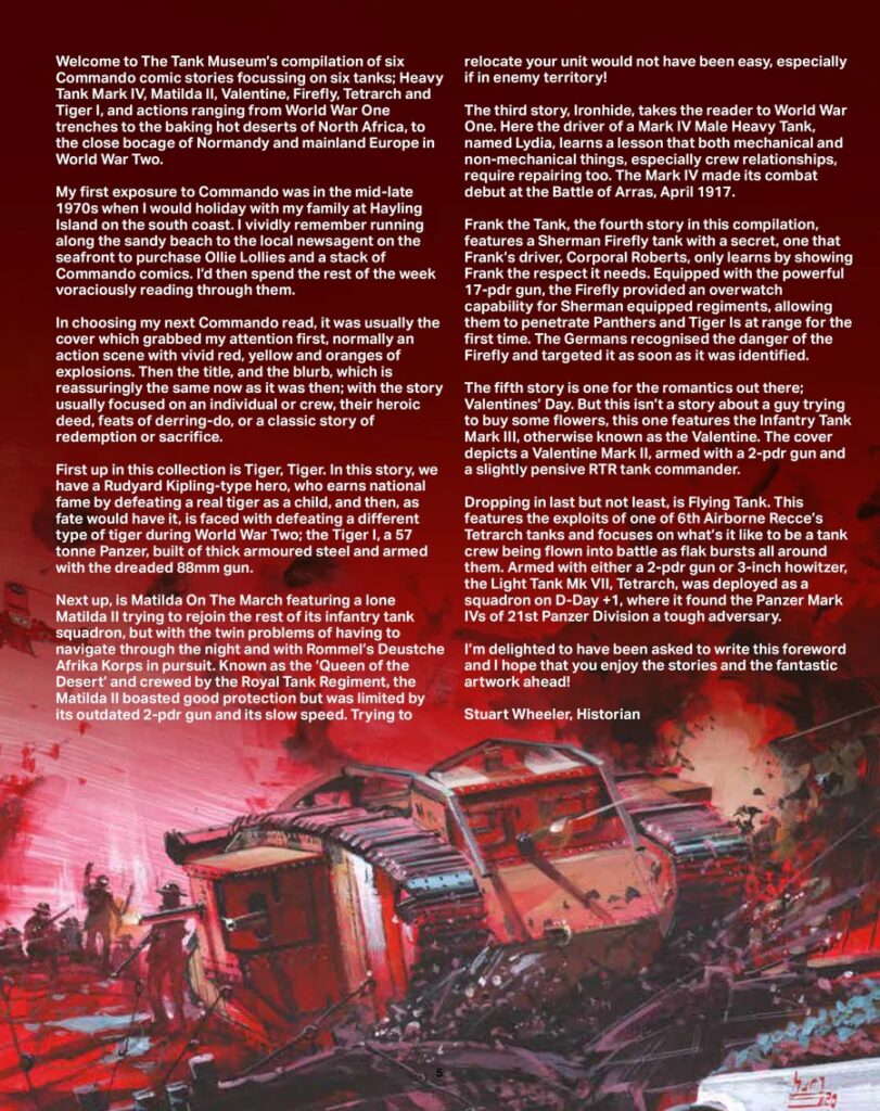 Commando Presents The Tank Collection - Sample Page
