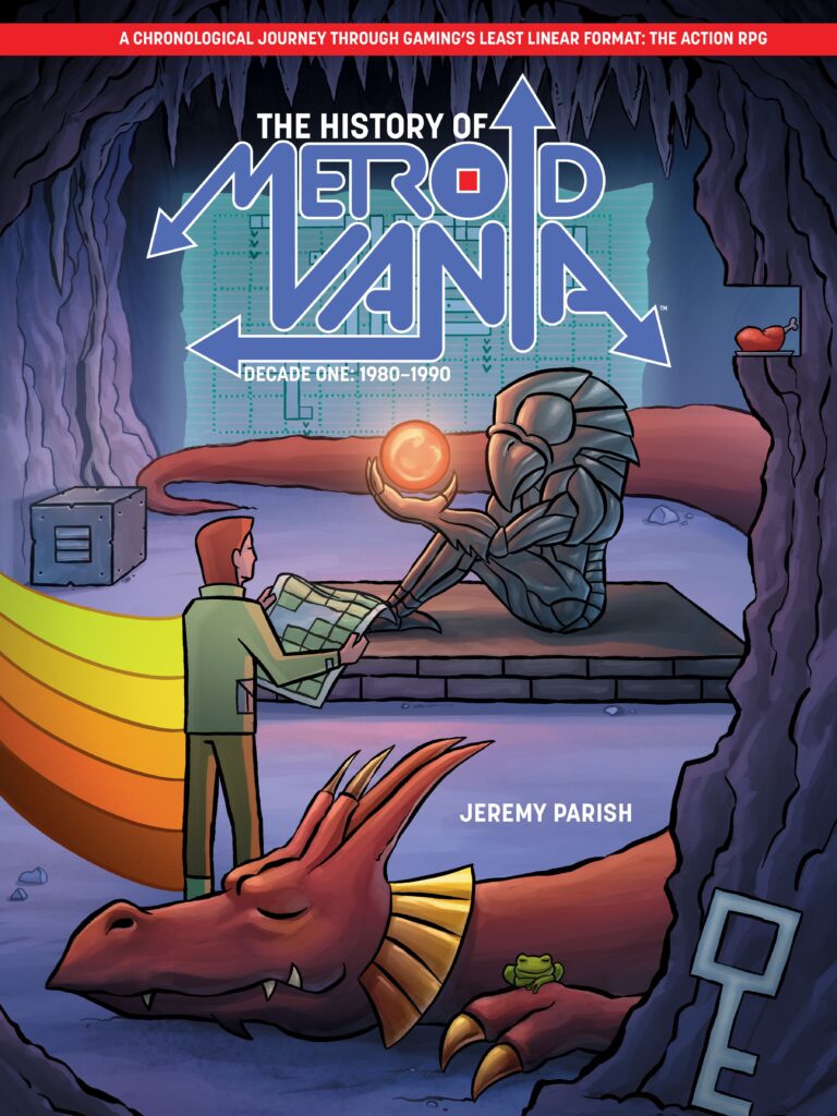 The History of Metroidvania: Decade One – 1980-1990 By Jeremy Parish (Dark Horse Books, 2026)