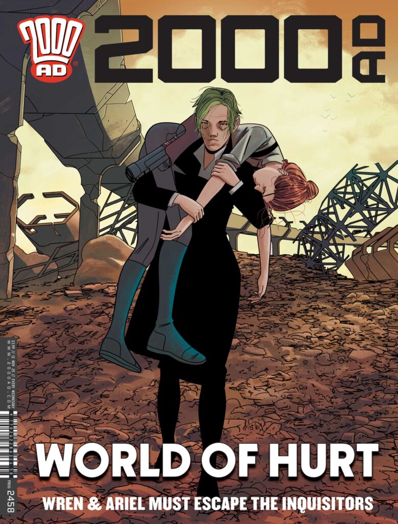 2000AD 2458 - Cover by INJ Culbard