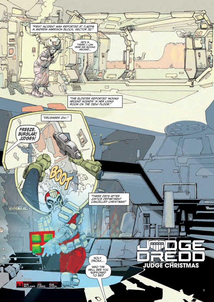 2000AD 2026 Annual Judge Dredd - Judge Christmas
