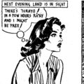 Judy, newspaper strips art by David Wright