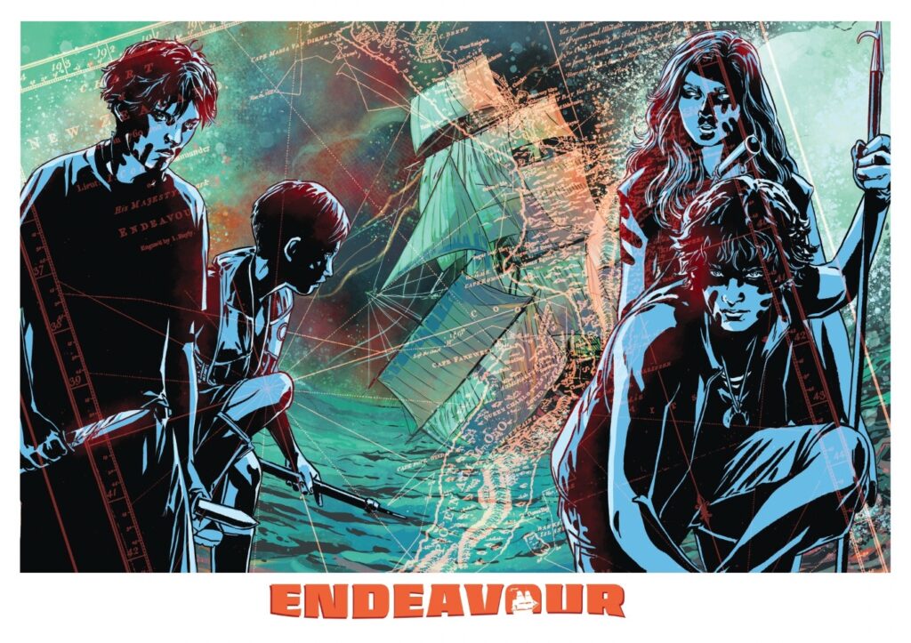 Endeavour Print by Marc Laming