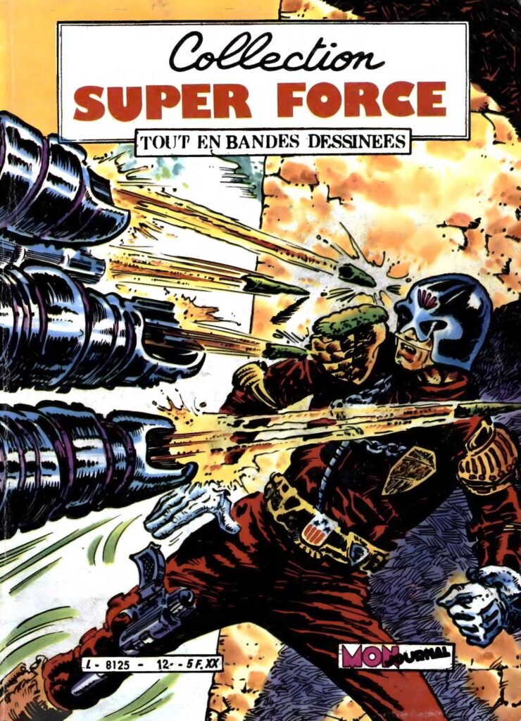 Collection Super Force No. 12 - Aventures et Voyages (Mon Journal) - August 1981 - featuring Judge Dredd
