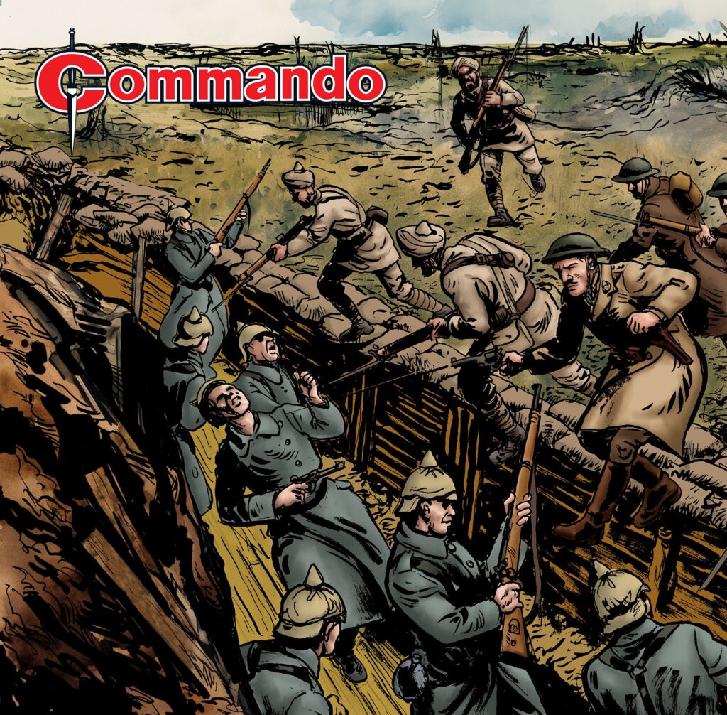 Commando 5909: Cadman: Born to Lead Story: Andrew Knighton | Art and Cover: Mike Dorey