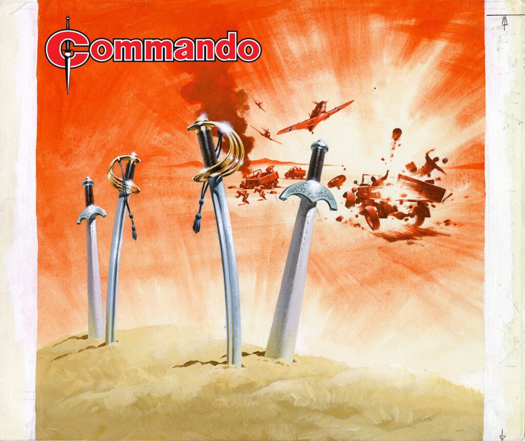 Commando 5910: Two of the Bravest Story: Cyril Walker | Art: Felix Carrion | Cover: Ian Kennedy First published in 1984 as No. 1834