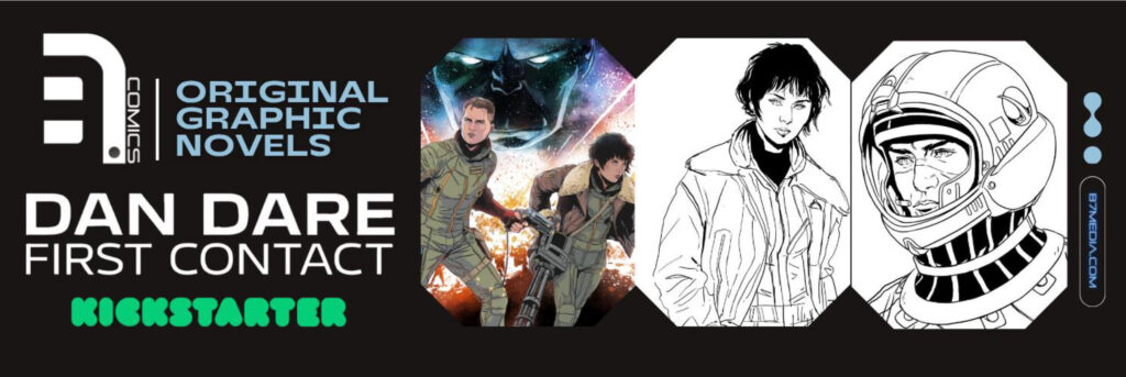 Dan Dare - First Contact https://www.b7media.com/dan-dare-graphic-novel/