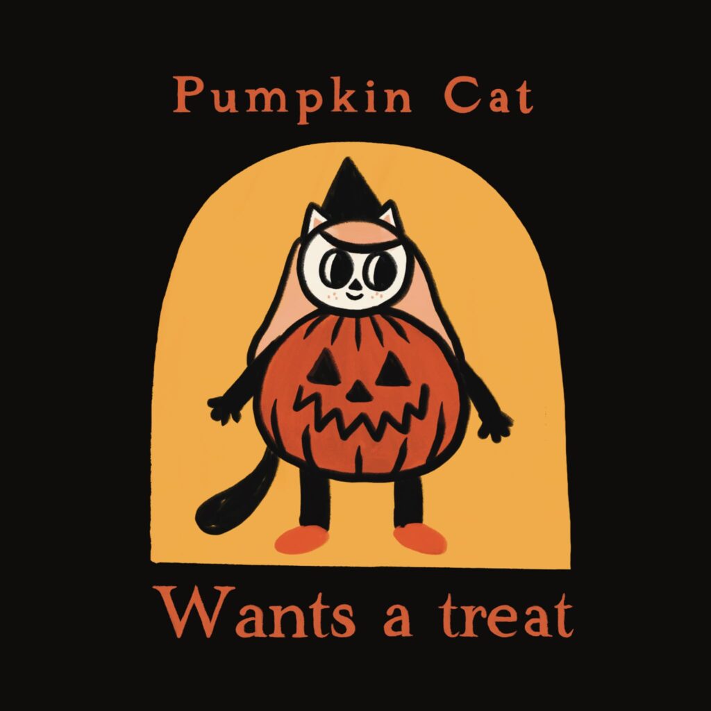 Very Tiny Comics Anthology - Monsters - Pumpkin Cat Wants a Treat by Donya Todd
