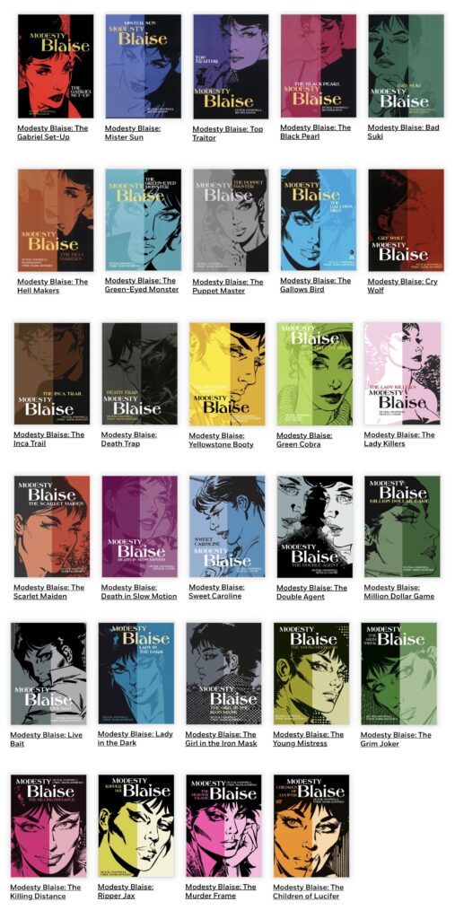 Titan Modesty Blaise Collections | https://amzn.to/47Jbhww
