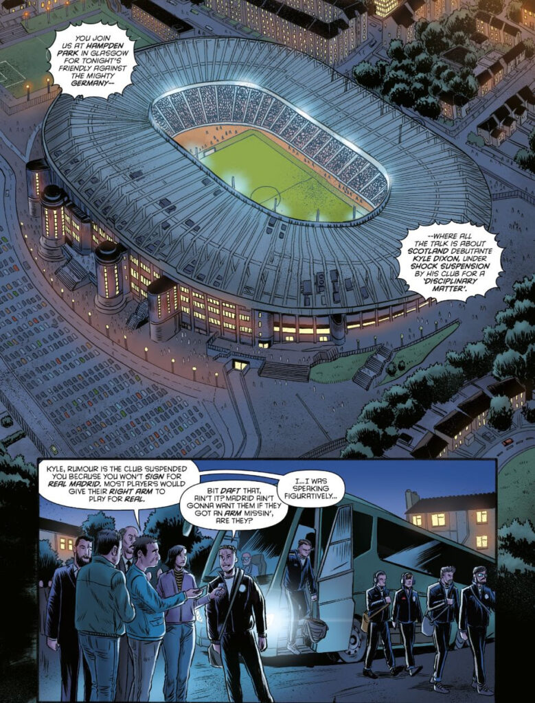 Judge Dredd Megazine 486 - ROK THE GOD by John Wagner & Alan Grant (Writers) Dan Cornwell (Artist) Jim Boswell (Colourist) Jim Campbell (Letterer)