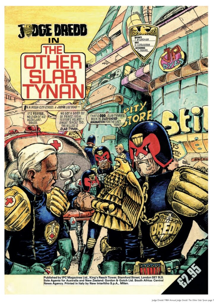 Judge Dredd by Carlos Ezquerra Apex Edition